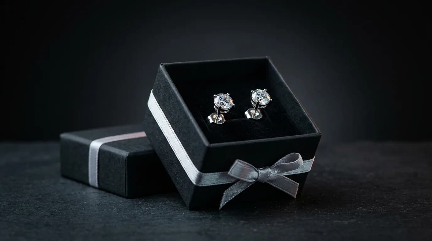 Round brilliant moissanite stone