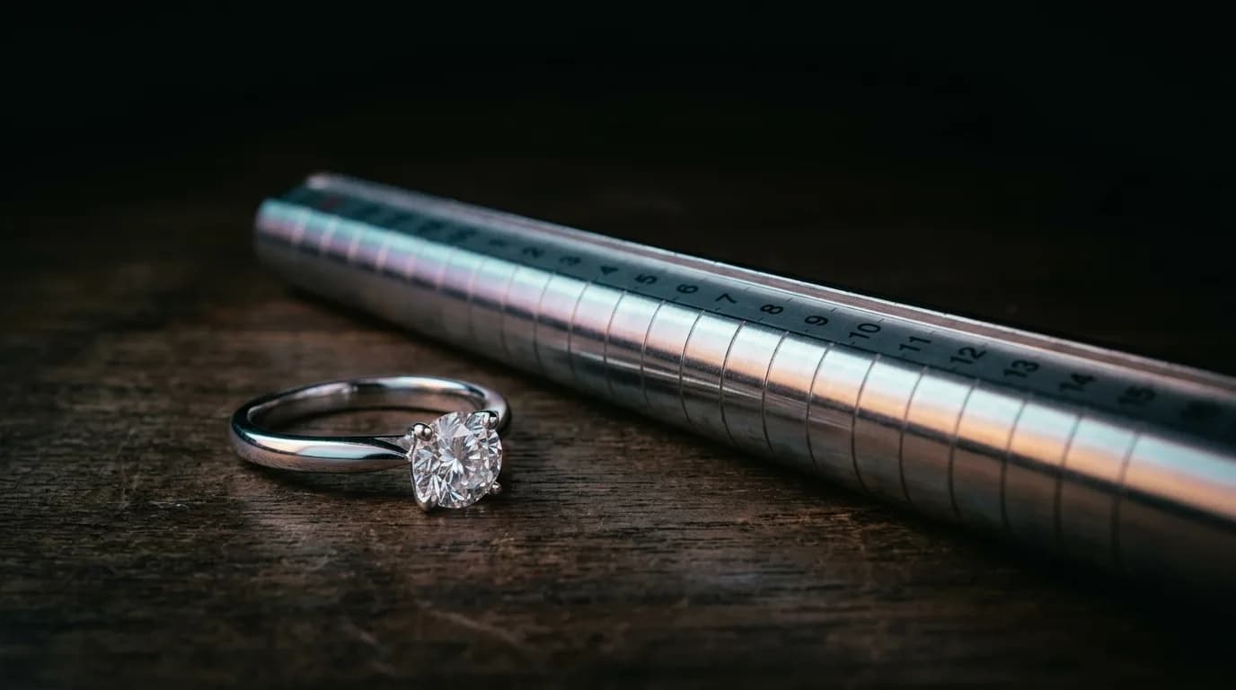 Round brilliant moissanite stone
