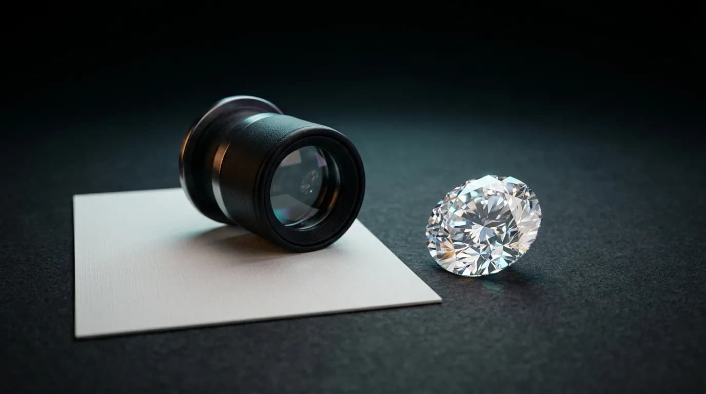 Round brilliant moissanite stone